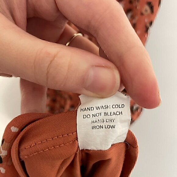 SIENNA SKY Rose Pink Navy ish Cheetah Leopard Animal On / Off the Shoulder Dress - Picture 11 of 15